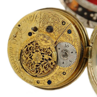English decorative pocket watch for the Ottoman market Circa 1840