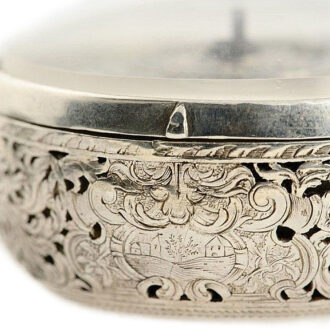 German single-handed verge pocket watch with alarm Circa 1710 German single-handed verge pocket watch with alarm Circa 1710