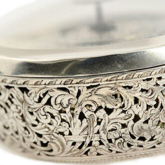 German single-handed verge pocket watch with alarm Circa 1710 German single-handed verge pocket watch with alarm Circa 1710