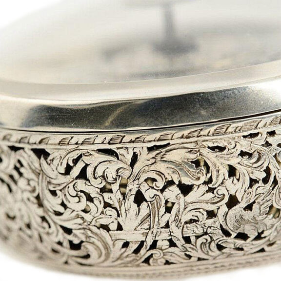German single-handed verge pocket watch with alarm Circa 1710 German single-handed verge pocket watch with alarm Circa 1710