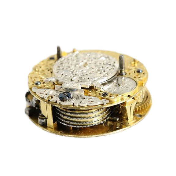 German single-handed verge pocket watch with alarm Circa 1710 German single-handed verge pocket watch with alarm Circa 1710