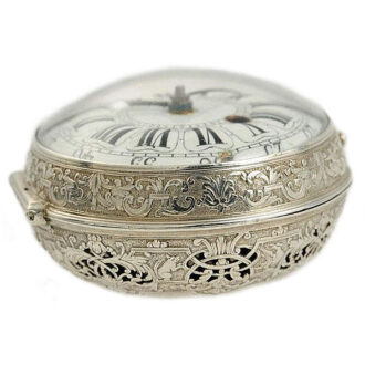 French silver quarter repeating oignon pocket watch Circa 1720