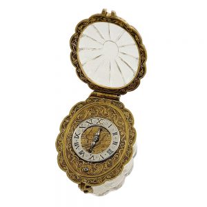 Swiss single handed Renaissance style neck watch Circa 1880