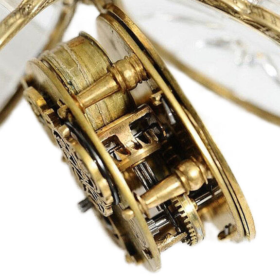 Swiss single handed Renaissance style neck watch Circa 1880 Swiss single handed Renaissance style neck watch Circa 1880