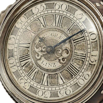 Austrian quarter repeating pair cased coach clock Circa 1720