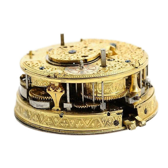 German quarter repeating coach clock with alarm Circa 1740 German quarter repeating coach clock with alarm Circa 1740