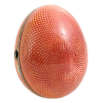 American silver enamel egg form pocket watch Circa 1920