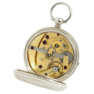 Austrian automatic winding silver pocket watch Circa 1880
