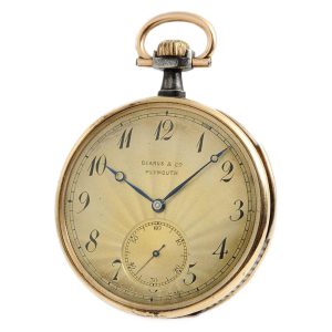 Rare English minute repeating pocket watch Circa 1910