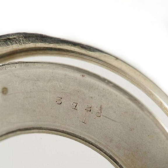 Swiss silver cylinder watch glazed on both sides Circa 1885 Swiss silver cylinder watch glazed on both sides Circa 1885