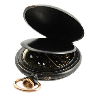 Swiss remarkable watch with digital time indicator Circa 1900