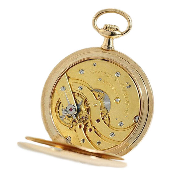 Swiss fine gold gentleman's lever pocket watch Circa 1918 Swiss fine gold gentleman's lever pocket watch Circa 1918