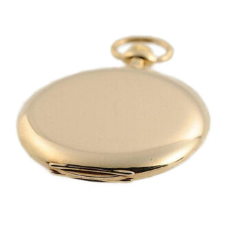 Swiss fine gold gentleman's lever pocket watch Circa 1918