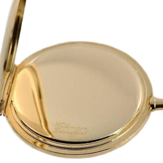 Swiss fine gold gentleman's lever pocket watch Circa 1918