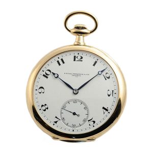Swiss fine gold gentleman's lever pocket watch Circa 1918