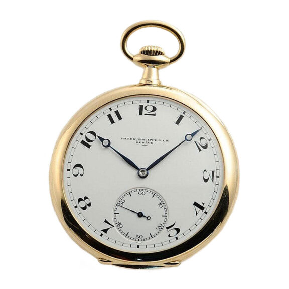 Swiss fine gold gentleman's lever pocket watch Circa 1918