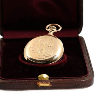 American small lady's pocket watch with original box Circa 1890