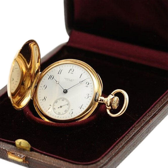 American small lady's pocket watch with original box Circa 1890 American small lady's pocket watch with original box Circa 1890