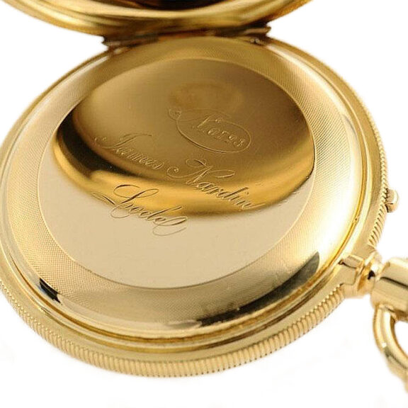 Swiss 18K gold heavy hunting cased pocket watch Circa 1870 Swiss 18K gold heavy hunting cased pocket watch Circa 1870