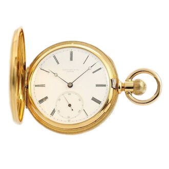 American 18K gold gentleman's dress watch Circa 1881