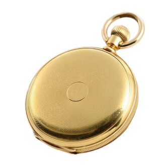 American 18K gold gentleman's dress watch Circa 1881