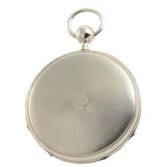 French rare silver quarter repeating pocket watch Circa 1820