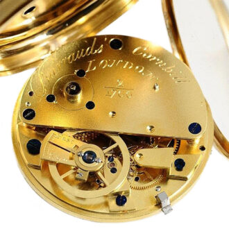English fine pocket watch with cylinder escapement Circa 1824