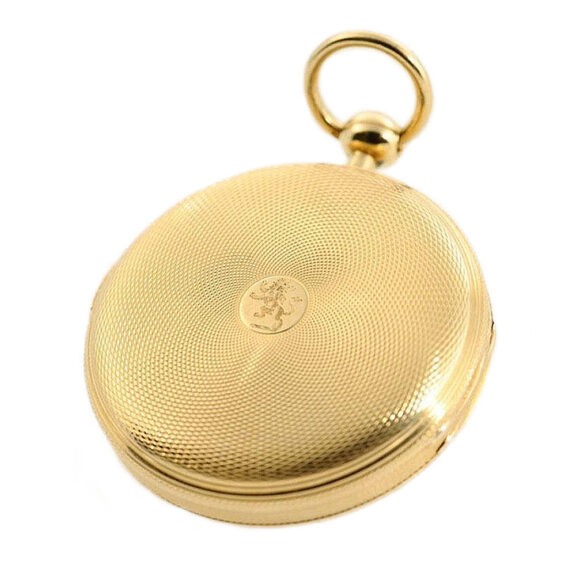English fine pocket watch with cylinder escapement Circa 1824 English fine pocket watch with cylinder escapement Circa 1824