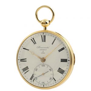 English fine pocket watch with cylinder escapement Circa 1824