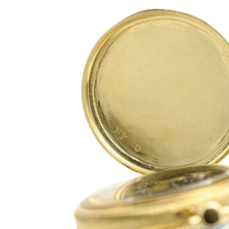 Swiss gold quarter repeating musical watch Circa 1830