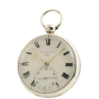 English exceptional double wheel duplex watch Circa 1830