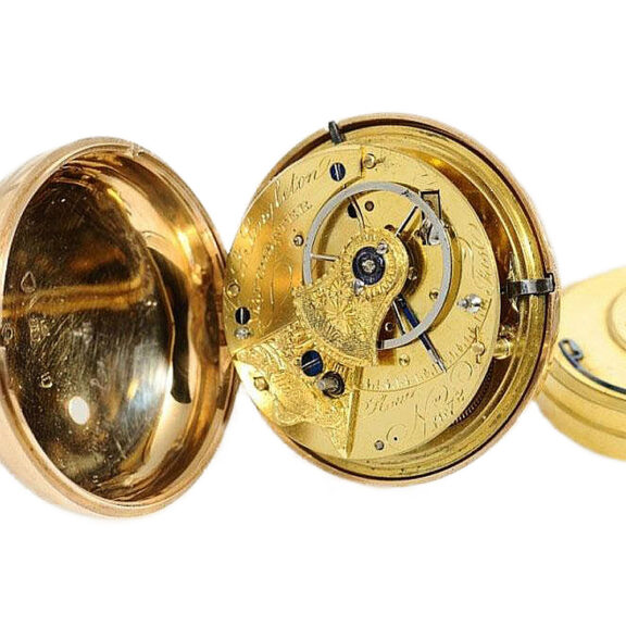 English fine 18K rose gold lever pocket watch Circa 1832 English fine 18K rose gold lever pocket watch Circa 1832