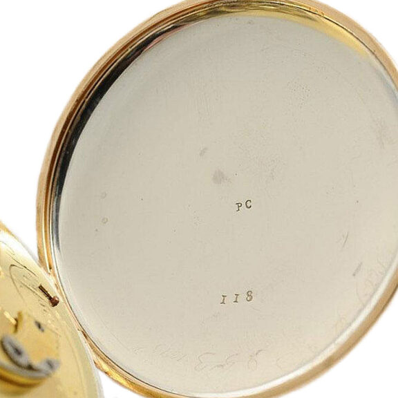 French elegant silver open faced verge pocket watch Circa 1820 French elegant silver open faced verge pocket watch Circa 1820