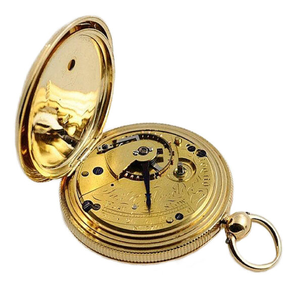 Rare English 18k gold small precision pocket watch Circa 1818 Rare English 18k gold small precision pocket watch Circa 1818