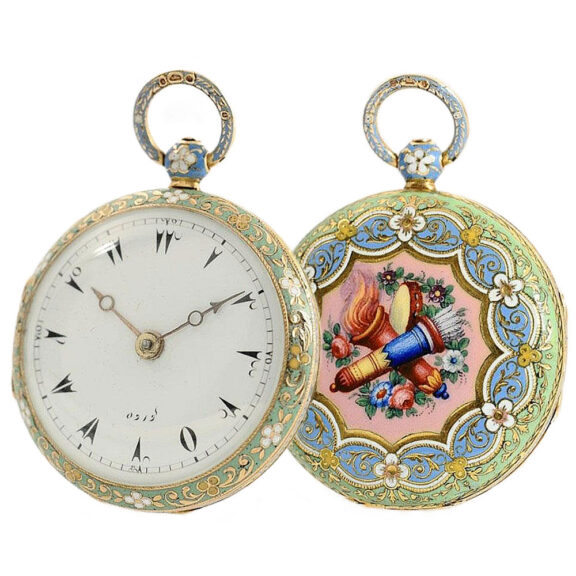 French small pendant watch for the Ottoman market Circa 1800 French small pendant watch for the Ottoman market Circa 1800