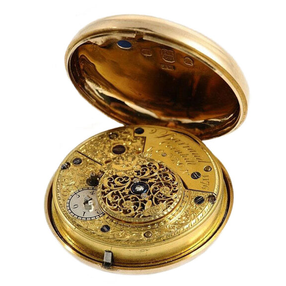 English fine pocket watch with duplex escapement Circa 1799 English fine pocket watch with duplex escapement Circa 1799