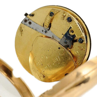 Swiss automatic winding cylinder pocket watch Circa 1790