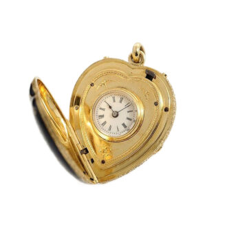 Swiss miniature watch in the shape of a heart Circa 1860