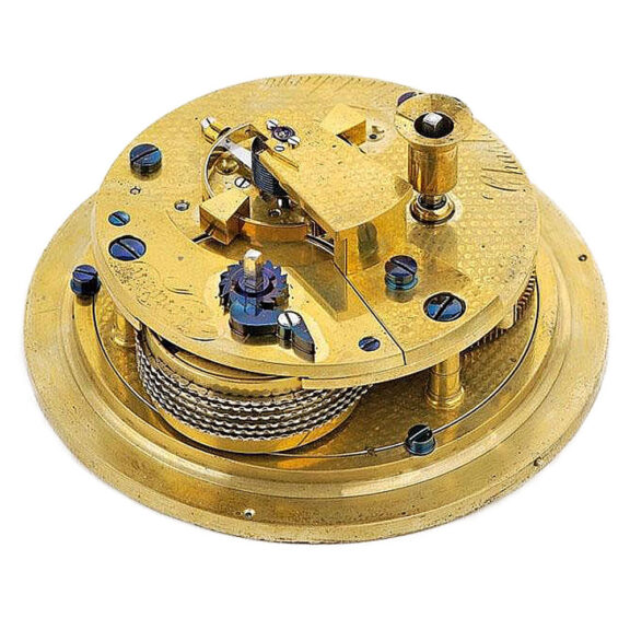 English chronometer with power reserve Circa 1860 English chronometer with power reserve Circa 1860