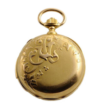 Extremely rare French gold complicated lever watch Circa 1900 Extremely rare French gold complicated lever watch Circa 1900