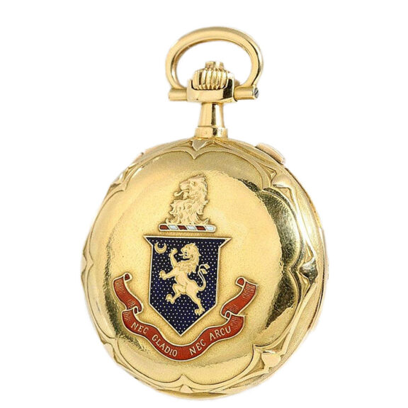 Important Swiss 18k gold complicated lever watch Circa 1902 Important Swiss 18k gold complicated lever watch Circa 1902