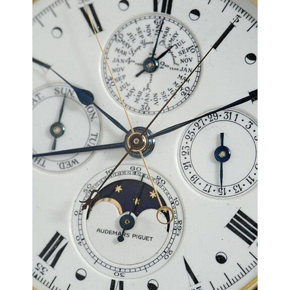Important Swiss 18k gold complicated lever watch Circa 1902 Important Swiss 18k gold complicated lever watch Circa 1902