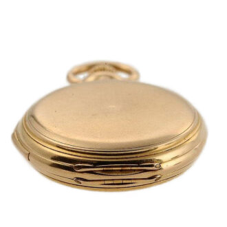 Swiss gold astronomical repeating calendar watch Circa 1877