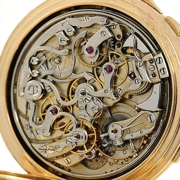 Swiss minute repeating split seconds chronograph Circa 1900 Swiss minute repeating split seconds chronograph Circa 1900
