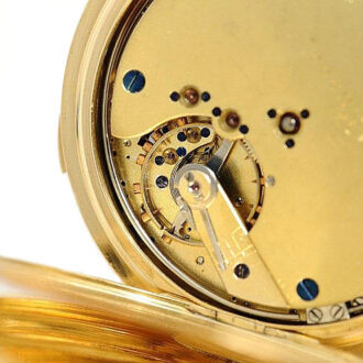 Swiss perpetual calendar repeating chronograph Circa 1900