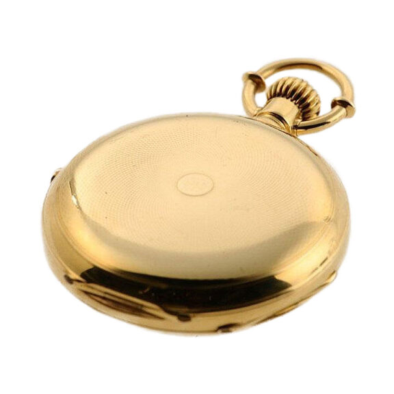 Danish 18k gold hunting cased lever chronograph Circa 1873 Danish 18k gold hunting cased lever chronograph Circa 1873
