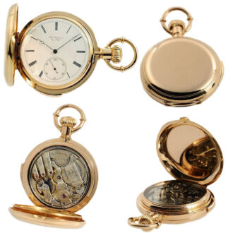 Danish very fine heavy minute repeating pocket watch circa 1873