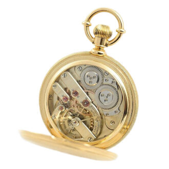 Swiss rare hunting cased pocket watch with calendar Circa 1850