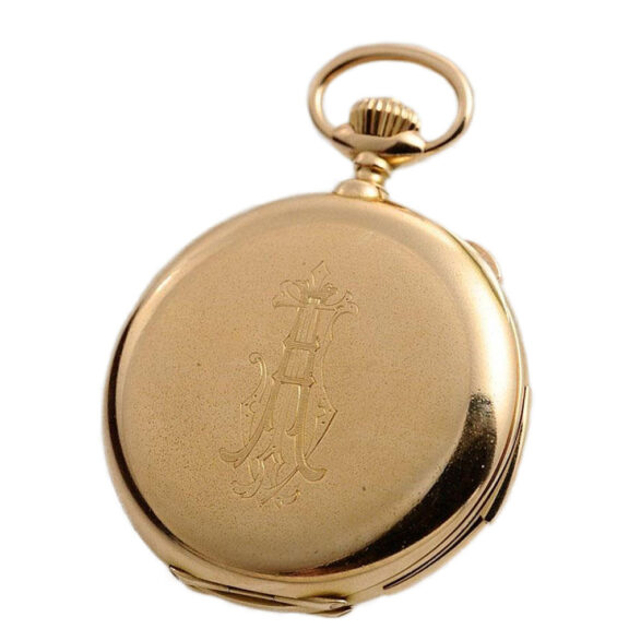 Swiss repeating pocket watch with chronograph Circa 1911 Swiss repeating pocket watch with chronograph Circa 1911