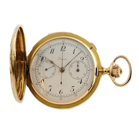 Swiss repeating pocket watch with chronograph Circa 1911 Swiss repeating pocket watch with chronograph Circa 1911